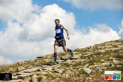 Łukasz během Ultramaraton Babia Góra 2020