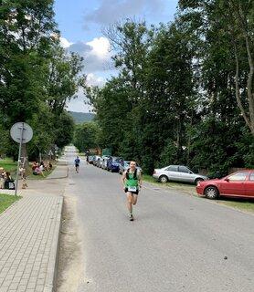 Paweł během Ultramaraton Magurski 2020