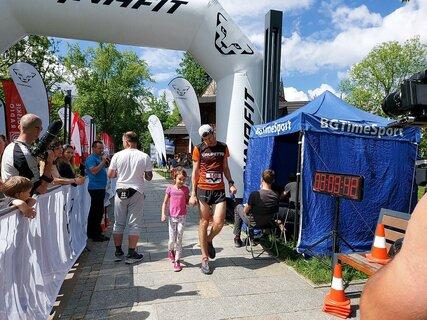 Sebastian během Zakopiański weekend biegowy z Sokołem 2021