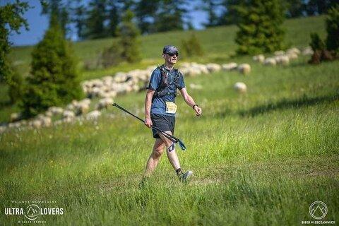 Marcin během Pieniny Ultra-Trail 2021