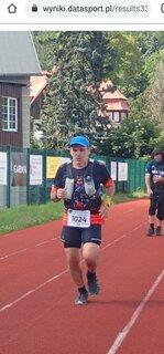 Krzysztof během Izerski Weekend Biegowy 2021