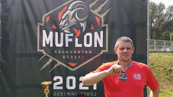 Tomasz během Biegi Górskie Muflon 2021