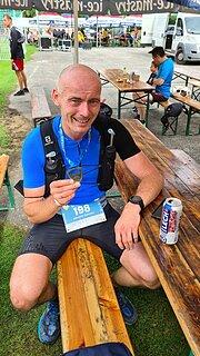 Sebastian během Festiwal Górski Maraton Trzech Jezior 2021