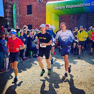 Rafał během Silver Run Srebrna Góra (jesień) 2021