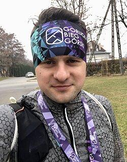 Paweł během Gorlicki Bieg Górski 2021
