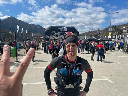 Robert během Pieniny Ultra-Trail 2022