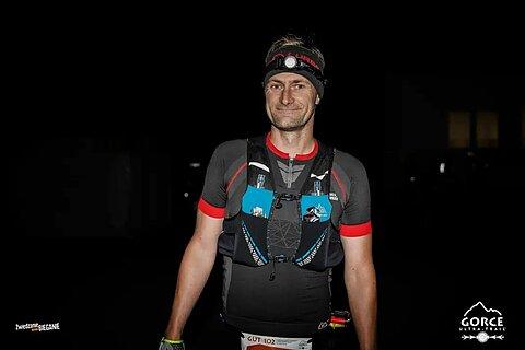 Robert během Gorce Ultra-Trail 2022