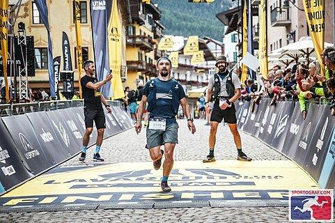 Przemysław během Lavaredo Ultra Trail 2023
