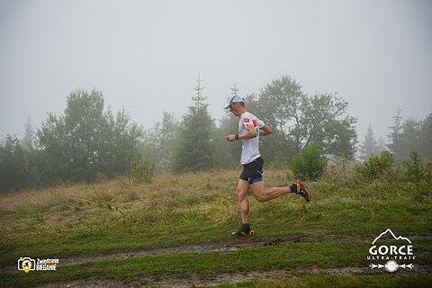 Szymon během Gorce Ultra-Trail 2023