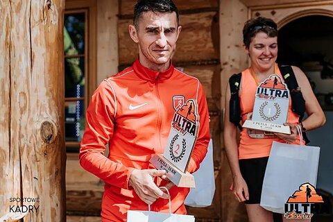 Krzysztof během Letni Ultra Świr 2023