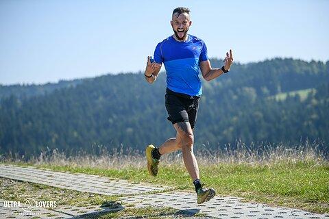 Damian během Bieg 7 Dolin 2023
