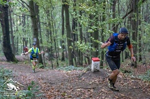 Jarosław během Ultra Maraton Bieszczadzki 2023
