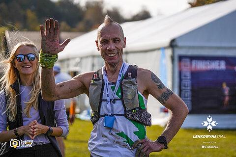 Konrad během Łemkowyna Ultra-Trail® 2023