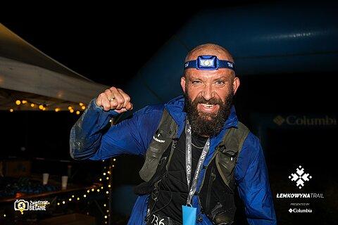 Grzegorz během Łemkowyna Ultra-Trail® 2023