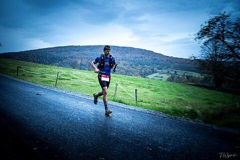 Michał během Łemkowyna Ultra-Trail® 2023