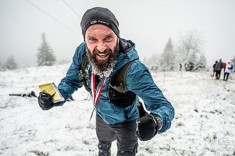 Grzegorz během Półmaraton Górski Orzeł 2023