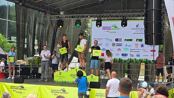 Krzysztof během Europejski Festiwal Biegowy 2024