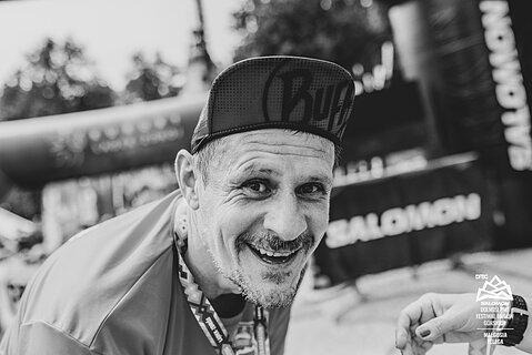 Tomasz během Dolnośląski Festiwal Biegów Górskich 2024