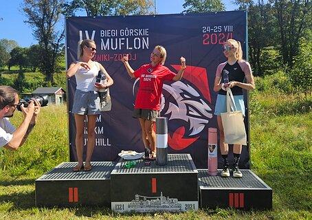 Ewelina během Biegi Górskie Muflon 2024
