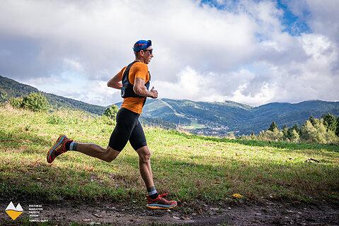 Daniel během Festiwal Górski Maraton Trzech Jezior 2024