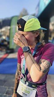 Elżbieta během Julian Alps Trail Run 2024