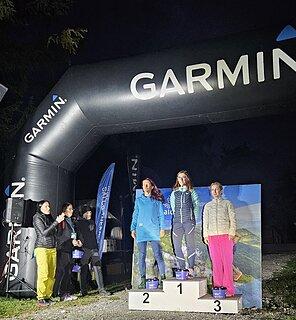Ewelina během Diablak SkyMarathon 2024