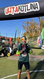 Michał během UltraKotlina 2024