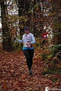 Katarzyna během Grand Prix Krakowa w biegach górskich 2024