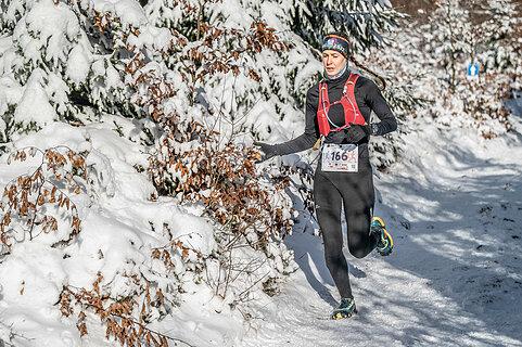 Dominika během Półmaraton Górski Orzeł 2024