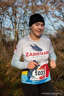 Katarzyna během Grand Prix Krakowa w biegach górskich 2024