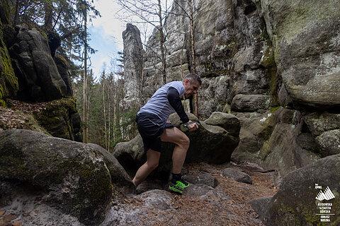 Tomasz během Kudowska Sztafeta Górska 2025