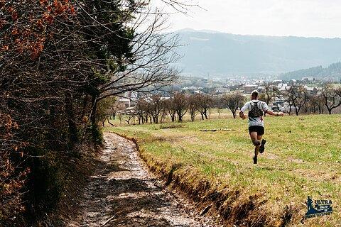 Konrad během Ultra Miles of Beskid Wyspowy 2025
