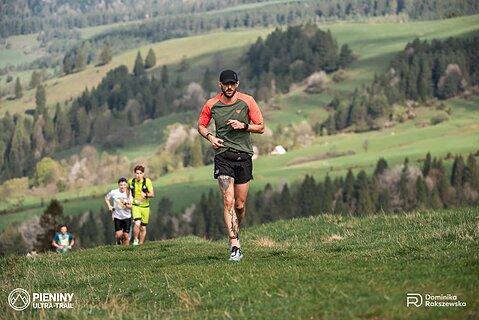 Damian během Pieniny Ultra-Trail 2025