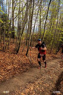 Miron během Pieniny Ultra-Trail 2025
