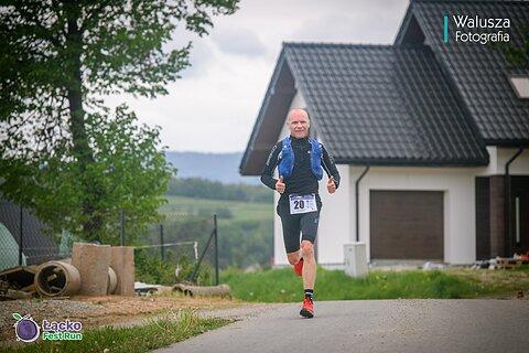 Piotr během Łącko Fest Run 2025