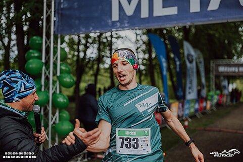 Michał během Roztocze Ultra Race 2025