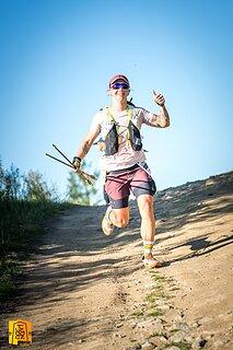 Agnieszka během Turbacz Summer Trail 2025