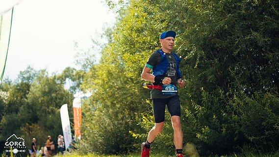 Piotr během Gorce Ultra-Trail 2025