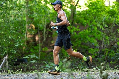 Damian během Garmin Ultra Race - Tolkmicko 2025