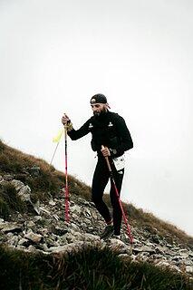 Michał během Bieg Ultra Granią Tatr 2025