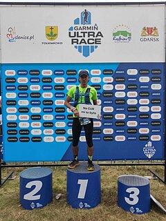 Damian během Garmin Ultra Race Radków 2025