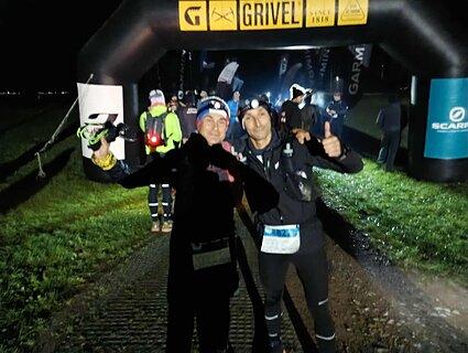 Krzysztof během Baran Trail Race 2025