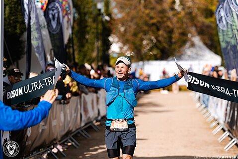 Krzysztof během Bison Ultra Trail 2025