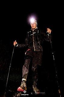 Michał během Łemkowyna Ultra-Trail® 2025