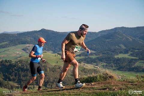 Marek během Pieniny Ultra-Trail 2025