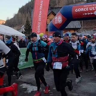 Roman během Gorce Ultra-Trail Winter 2026