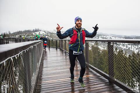 Rafał během Janosik Winter Race 2026