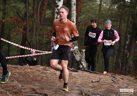 Jacek během Zimowe Biegi Górskie Falenica 2025