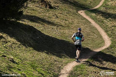 Miron během Pieniny Ultra-Trail 2026