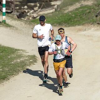 Damian během Pieniny Ultra-Trail 2026